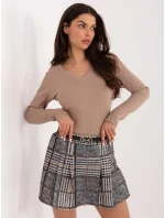 Bluzka RV BZ model 21776430 ciemny bezowy - FPrice