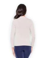 Dámský svetr model 18343871 béžový - Figl