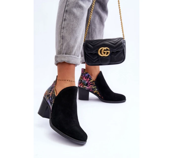 Topánky na podpätku model 183998 Step in style