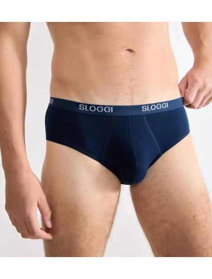 sloggi men Basic Midi - MODRÁ - SLOGGI MODRÁ - SLOGGI