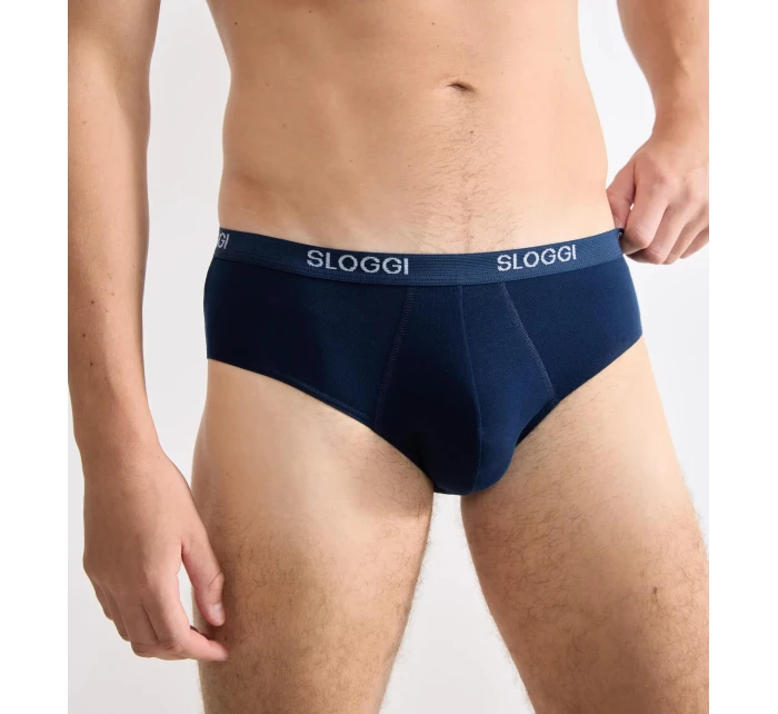 sloggi men Basic Midi - MODRÁ - SLOGGI MODRÁ - SLOGGI