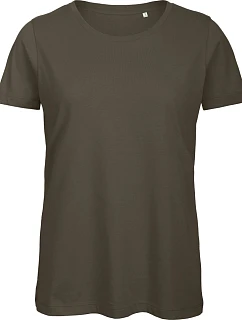 B&C Inspire T /women_° Dámské tričko Medium Fit z bio bavlny model 22500061 khaki