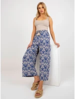 Nohavice D73770R62237A tmavo modré