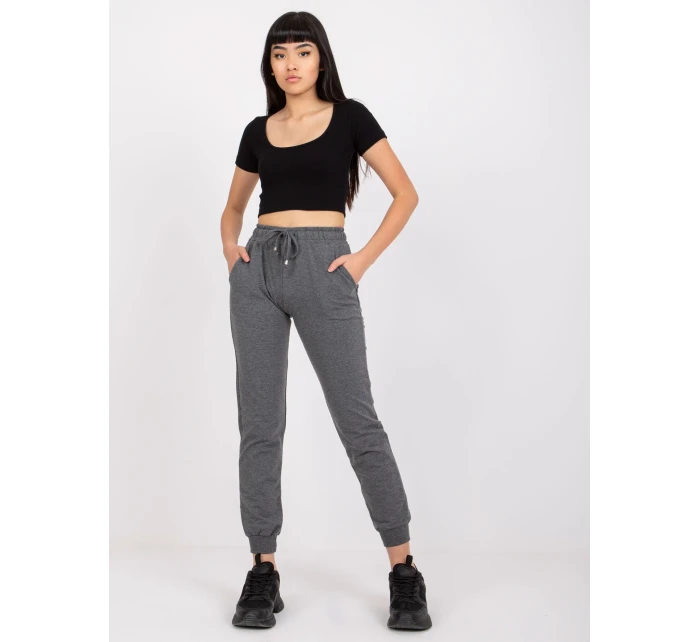 Tepláky RV DR 5040.09X tmavo šedá