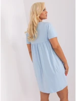 Sukienka RV SK model 18841489 jasny niebieski - FPrice Sukienka RV SK model 18841489 jasny niebieski - FPrice