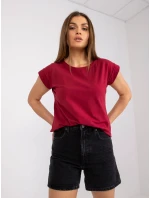 Tričko RV TS model 14817952 kaštanová - FPrice Tričko RV TS model 14817952 kaštanová - FPrice