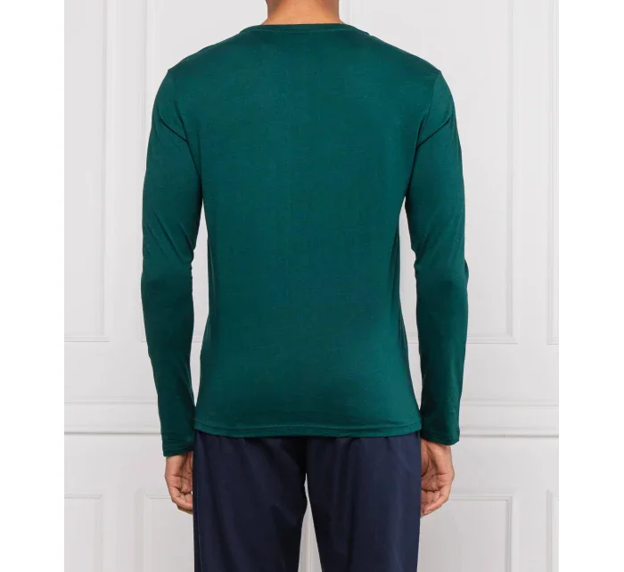 Pánské pyžamo model 20958410 zelené - Tommy Hilfiger Pánské pyžamo model 20958410 zelené - Tommy Hilfiger