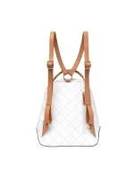Puccini Monogram Collection dámska kabelka batoh White - BLXP0011P-0
