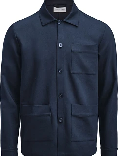 J.Harvest & Frost Patch Pocket Overshirt Košeľová bunda 63.2101 tmavomodrá