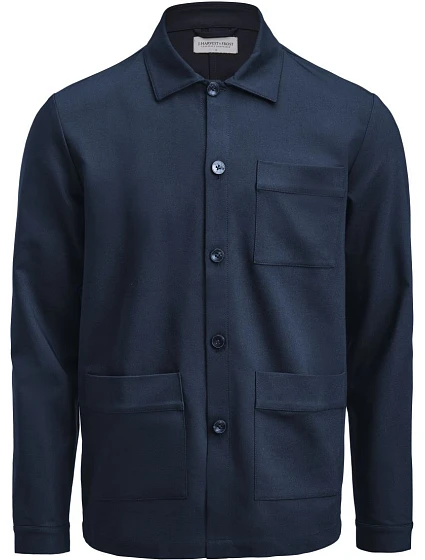 J.Harvest & Frost Patch Pocket Overshirt Košeľová bunda 63.2101 tmavomodrá J.Harvest & Frost Patch Pocket Overshirt Košeľová bunda 63.2101 tmavomodrá