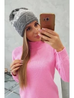 Dámska čiapka Kira K374 svetlo šedá Dámska čiapka Kira K374 svetlo šedá