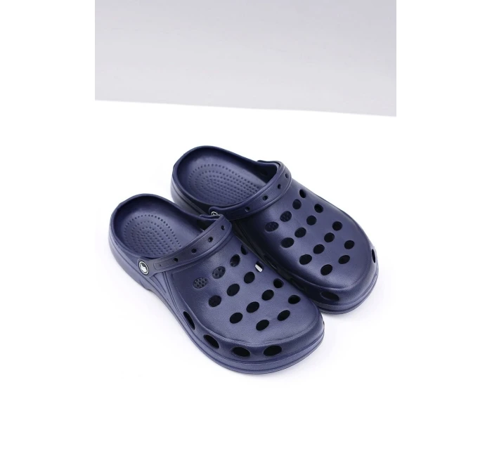 Męskie Klapki Sandały Do Ogrodu Basen Granatowe Męskie Klapki Sandały Do Ogrodu Basen Granatowe