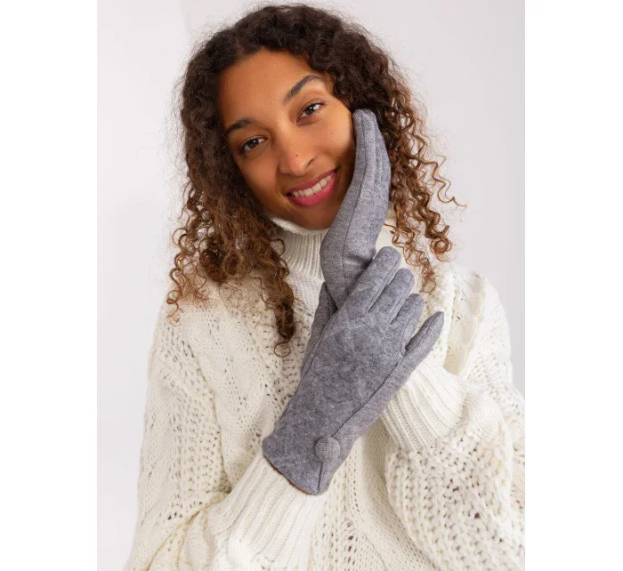 Rukavice AT RK 239501.10 tmavo šedá