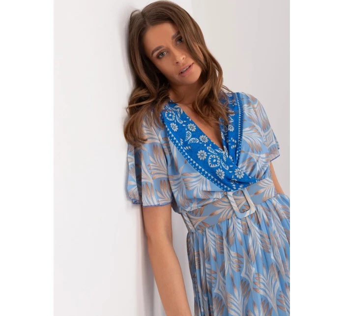 Sukienka DHJ SK  niebieski model 20095095 - FPrice