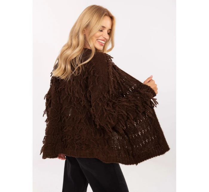 Jumper MI SW 1308.21 hnedý Jumper MI SW 1308.21 hnedý