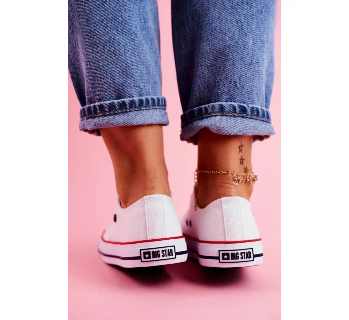 model 19933541 dámské tenisky Big Star bílé - Big Star Shoes model 19933541 dámské tenisky Big Star bílé - Big Star Shoes