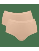 sloggi GO Sense Highwaist 2P - BROWN - SLOGGI BROWN - SLOGGI sloggi GO Sense Highwaist 2P - BROWN - SLOGGI BROWN - SLOGGI