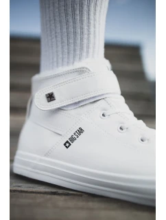 Pánské Tenisky Big Star zateplené Bílé model 21518238 - Big Star Shoes