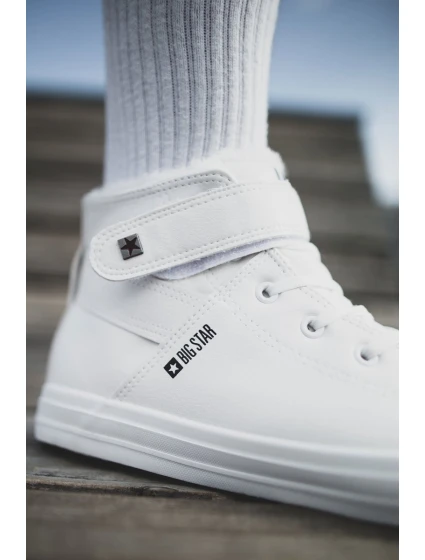 Pánské Tenisky Big Star zateplené Bílé model 21518238 - Big Star Shoes