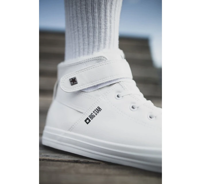 Pánské Tenisky Big Star zateplené Bílé model 21518238 - Big Star Shoes