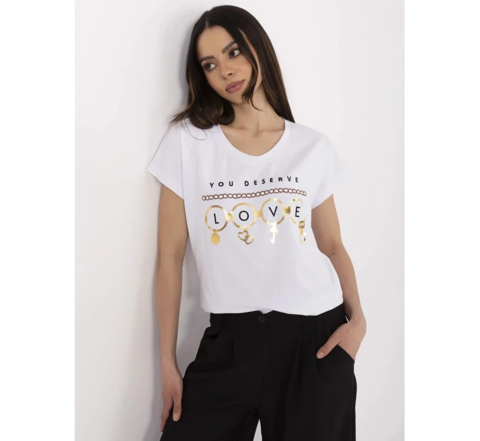 Tričko CLM TS 1729.86 white Tričko CLM TS 1729.86 white