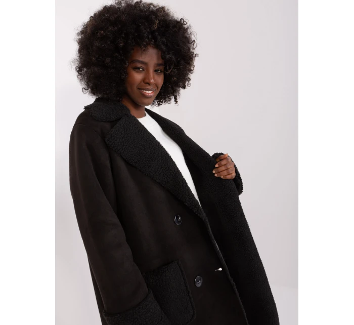 Kabát LK EN 509460.00P čierny