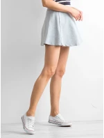 Sukně EN SD model 14832676 světle šedá - FPrice Sukně EN SD model 14832676 světle šedá - FPrice