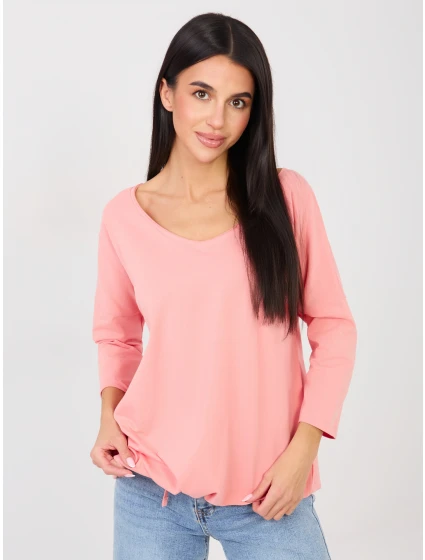 Blúzka RV BZ A1091.16 broskyňová Blúzka RV BZ A1091.16 broskyňová