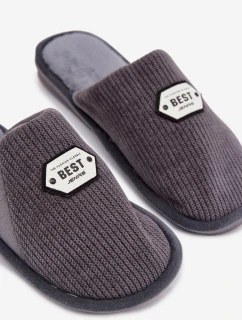 Pánske ponožky s nášivkou Presine - sivé