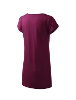 Love tričko/šaty fuchsiovej farby