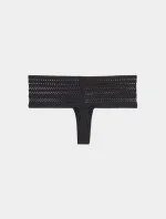 Dámske tangá Cotton Wide thong DK5025 - DKNY