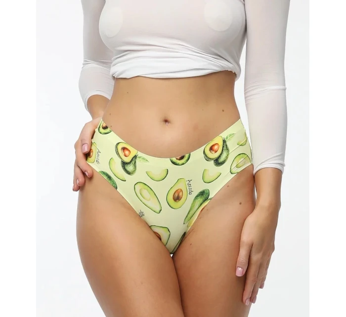 Nohavičky AVOCADO simple classic yellow - Julimex