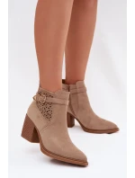 Topánky na podpätku model 224703 Step in style