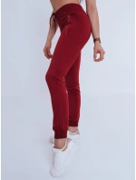 Dámské tepláky bordó Dstreet model 21962853 - FashionStreet