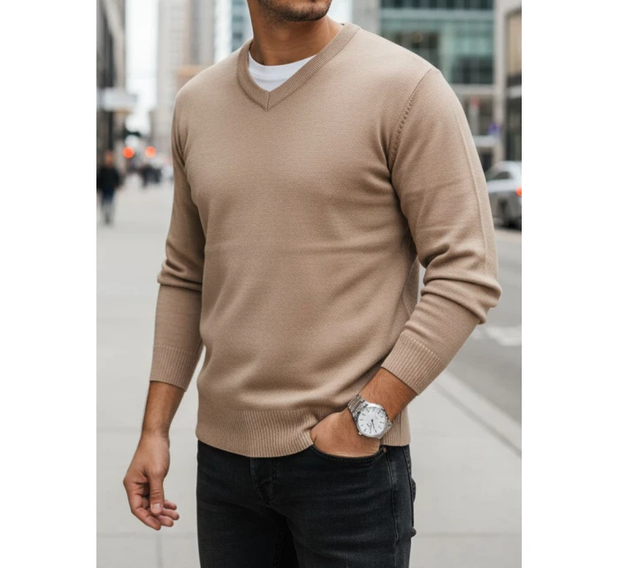 Pánsky sveter s ťavou tvárou FashionStreet WX2318 Pánsky sveter s ťavou tvárou FashionStreet WX2318