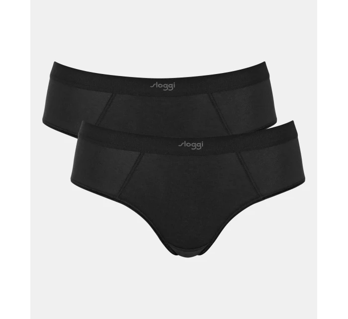 sloggi EVER Ease Hipster 2P - BLACK - SLOGGI BLACK - SLOGGI sloggi EVER Ease Hipster 2P - BLACK - SLOGGI BLACK - SLOGGI