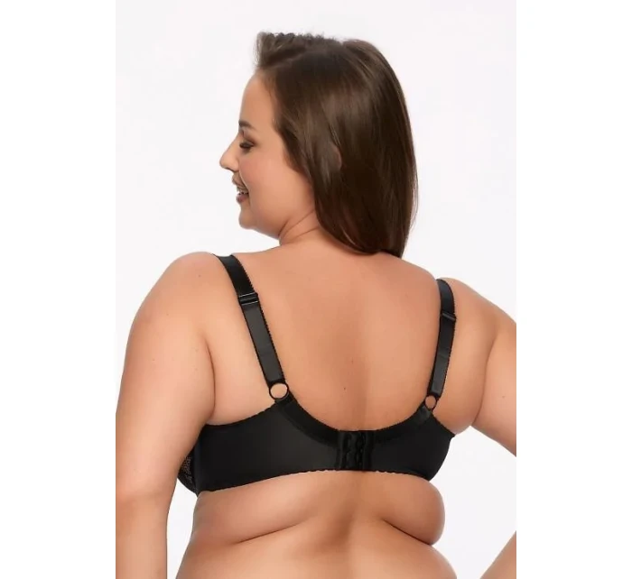 Polovyztužená dámská podprsenka semi soft BS 1134 Keto Grafitová model 20647062 Maxi - Gaia Polovyztužená dámská podprsenka semi soft BS 1134 Keto Grafitová model 20647062 Maxi - Gaia