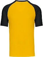 K 330 Baseballové tričko model 22507323 yellow/black - Kariban