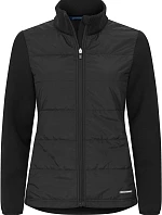 Cutter & Buck Pemberton Hybrid Jacket W Dámska hybridná strečová bunda 68.1495 čierna