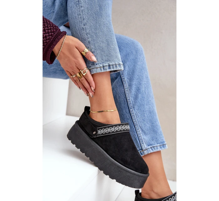 Sněhule S Dekorativním Černé model 21681011 - Boto Sněhule S Dekorativním Černé model 21681011 - Boto