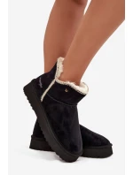 Śniegowce Damskie Na Platformie Wrangler 20253093.25Y Czarne Śniegowce Damskie Na Platformie Wrangler 20253093.25Y Czarne