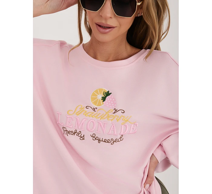 RV BL mikina A1218.11P svetlo ružová RV BL mikina A1218.11P svetlo ružová