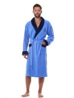 Župan dlouhý Modrá L&L model 20468938 - L&amp;L