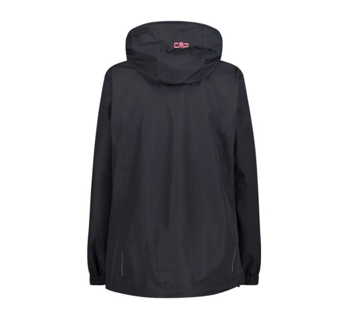 Dámska bunda do dažďa CMP Fix Hood Black (39X6636-01UE)
