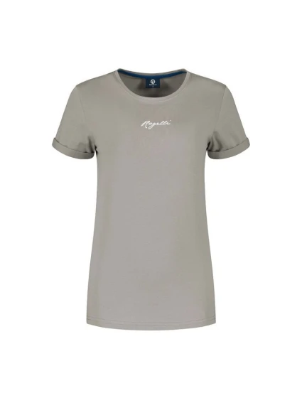 Rogelli t-shirt damski LOGO beżowy S