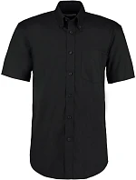 KK 109 Košile Oxford s krátkým rukávem black model 22419223 - Kustom Kit KK 109 Košile Oxford s krátkým rukávem black model 22419223 - Kustom Kit