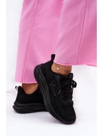 Buty Sportowe Sneakersy Damskie Big Star RR274A144 HI-POLY SYSTEM Czarne Buty Sportowe Sneakersy Damskie Big Star RR274A144 HI-POLY SYSTEM Czarne