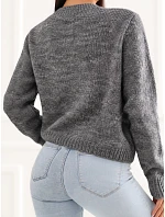Sweter IR SW RR986.22 ciemny szary Sweter IR SW RR986.22 ciemny szary