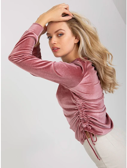 Halenka LK BZ model 17828227 tmavě růžová - FPrice Halenka LK BZ model 17828227 tmavě růžová - FPrice