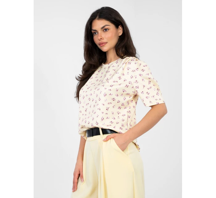 Blúzka MI BZ A2985.97 svetložltá